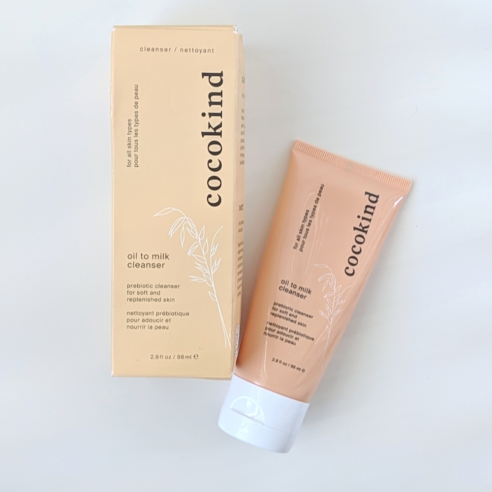 Cocokind oil to milk cleanser